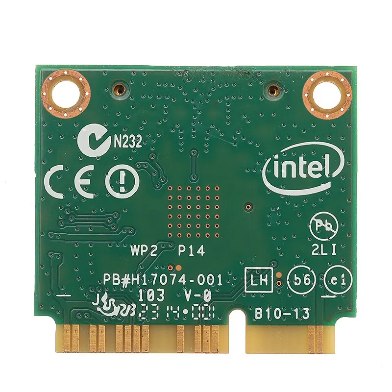 2.4 / 5GHz Çift Bantlı Kablosuz PCI-E Ağ Kartı Intel 7260HMW AC Mini Dizüstü Bilgisayar Kartları Windows 7/8/10 Görüntü 3