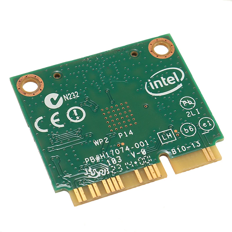2.4 / 5GHz Çift Bantlı Kablosuz PCI-E Ağ Kartı Intel 7260HMW AC Mini Dizüstü Bilgisayar Kartları Windows 7/8/10 Görüntü 5