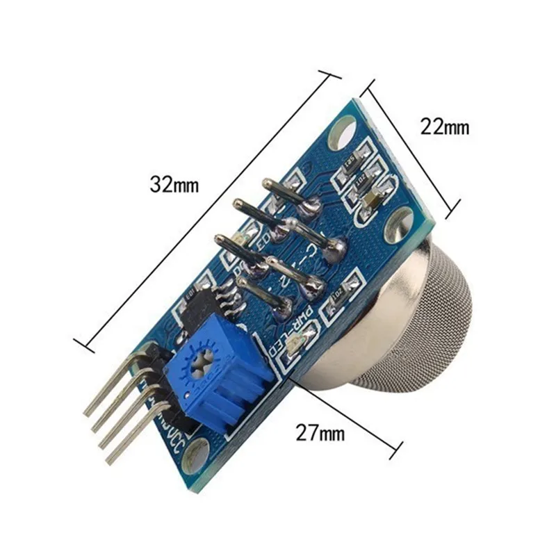 Arduino için MQ-4 gaz metan sensörü modülü MQ4 Görüntü 5