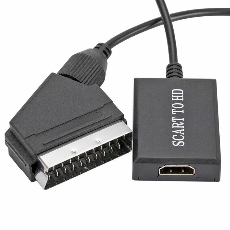 HDMI Adaptörüne SCART HDMI Dönüştürücü Video Adaptörüne SCART A4GS Görüntü 0