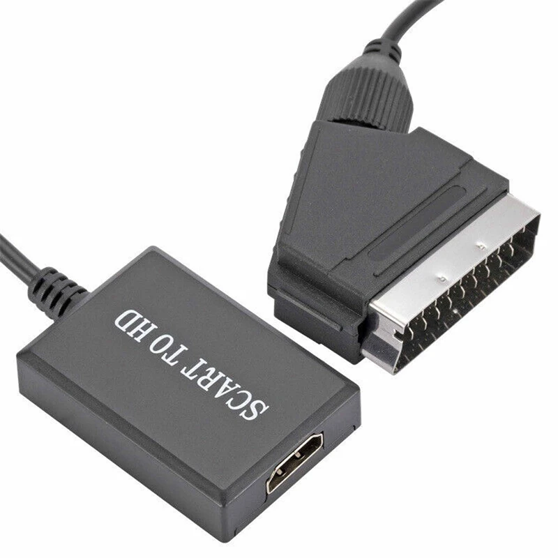 HDMI Adaptörüne SCART HDMI Dönüştürücü Video Adaptörüne SCART A4GS Görüntü 1