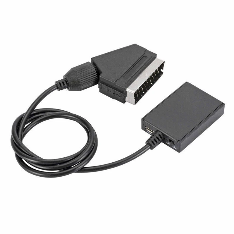 HDMI Adaptörüne SCART HDMI Dönüştürücü Video Adaptörüne SCART A4GS Görüntü 2