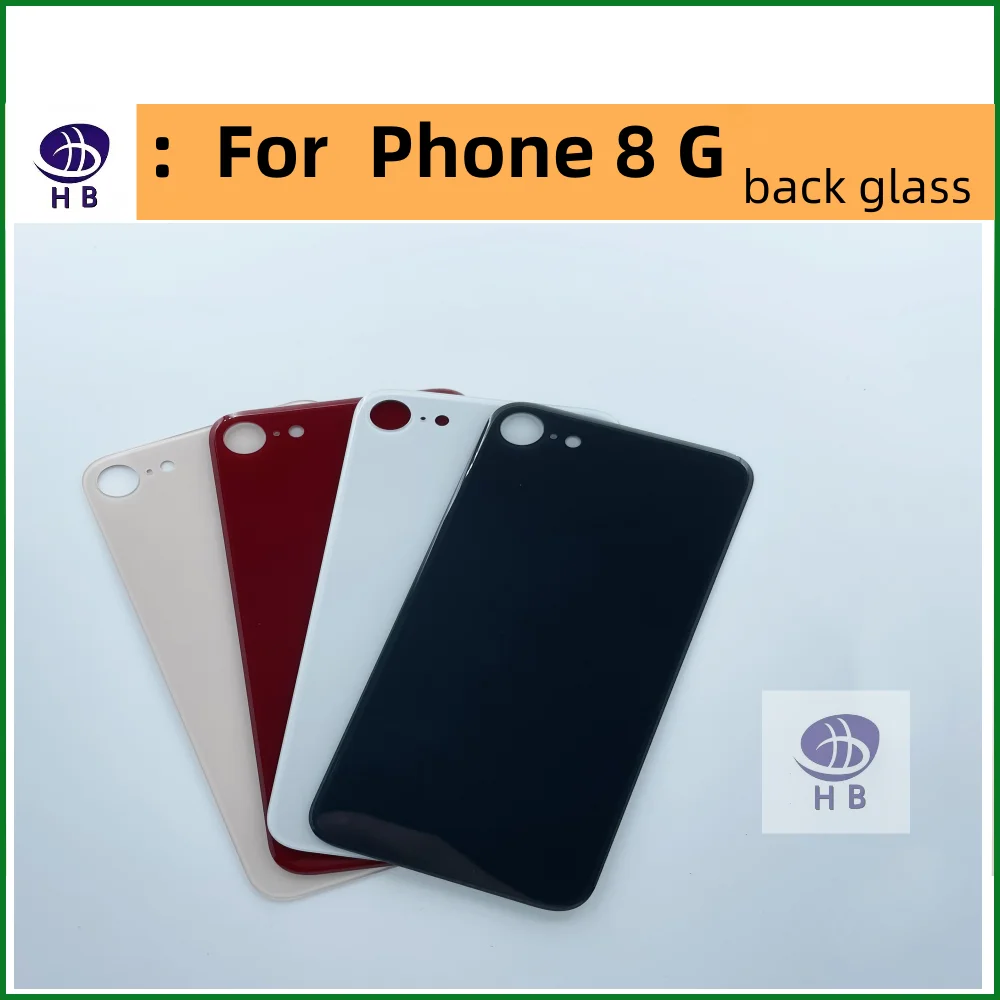 Iphone 8G için 8 Artı XR Arka Kapı Kasa Çerçeve Case Arka Cam Pil Kapağı Değiştirme İçin iPhone xr arka cam Görüntü 3