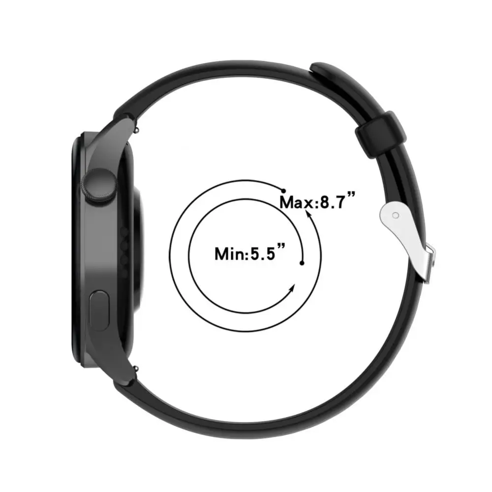 Kayış Huawei Watch3 Pro Band Spor Silikon Değiştirilebilir Bilek Kayışı Moda Bilezik Saat Kayışı için huawei izle GT 2 Pro Görüntü 5