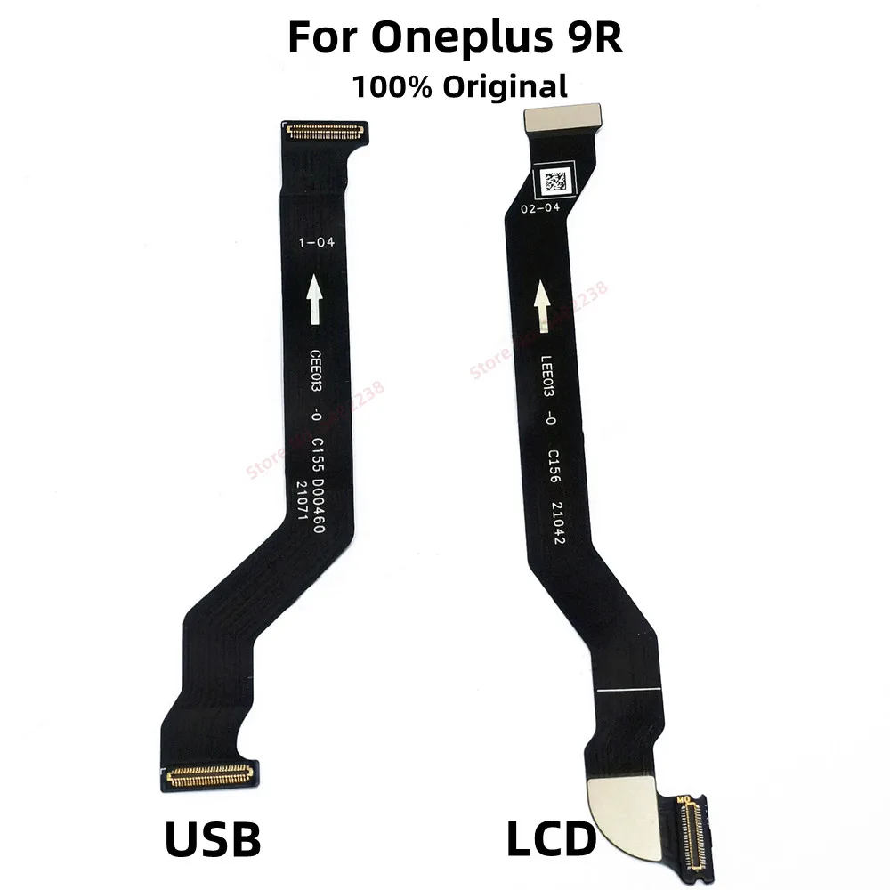 Orijinal Anakart Kablosu Oneplus 9R Oneplus9R LCD USB Ana Kurulu Anakart Veri transferi Flex Kablo Yedek Parçaları Görüntü 0