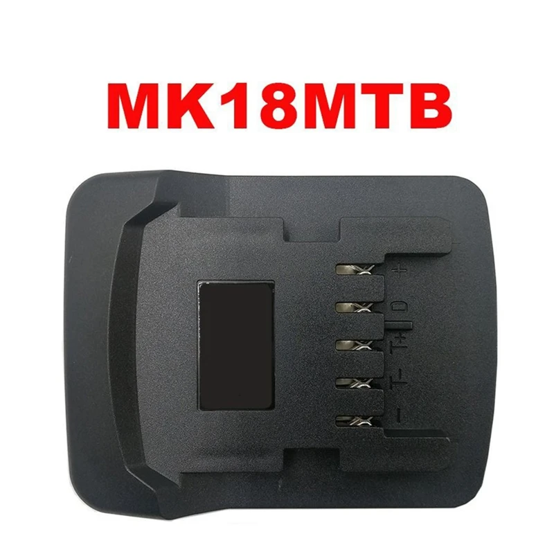 Pil Adaptörü Dönüştürücü MK18MTB İçin Makita 18V 20V li-ion pil Dönüştürmek Metabo 18V Lityum Aracı Görüntü 1